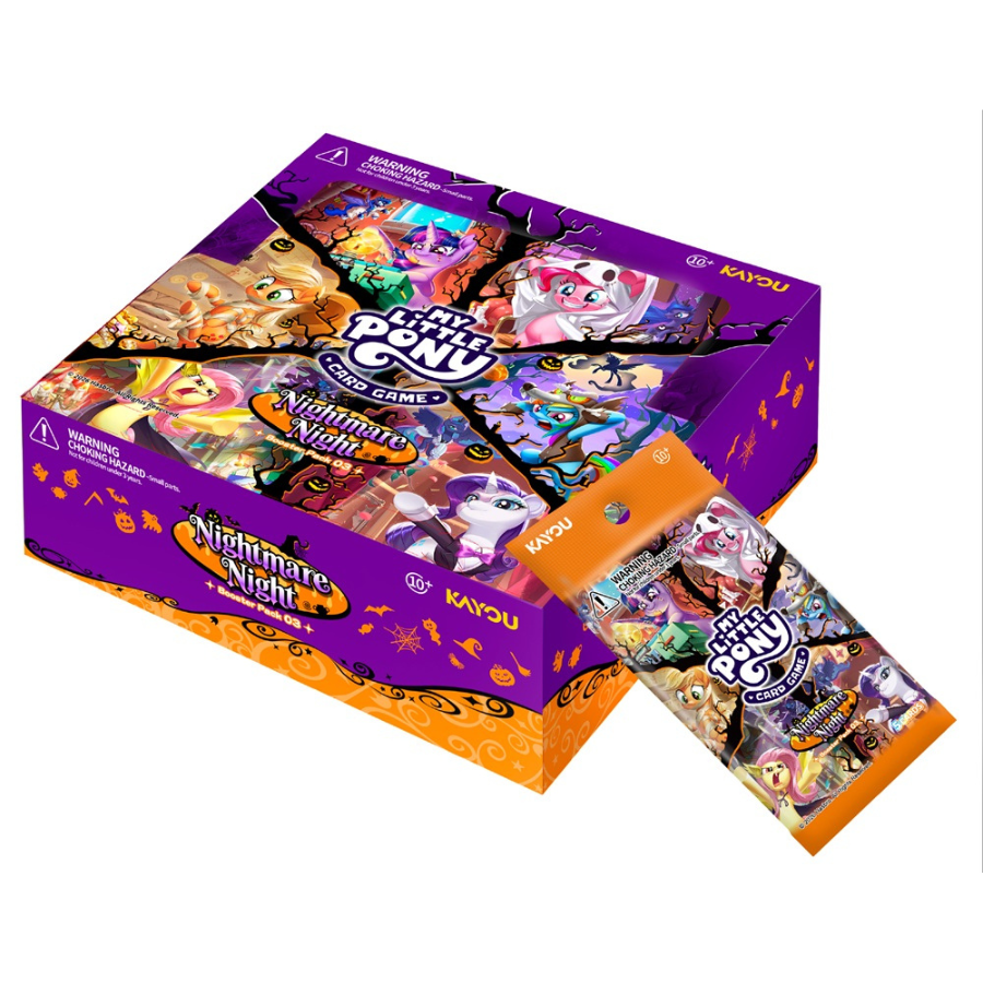 My Little Pony TCG Trading Card Game BP3 Nightmare Night Booster BOX (20 pack)KAYOU
