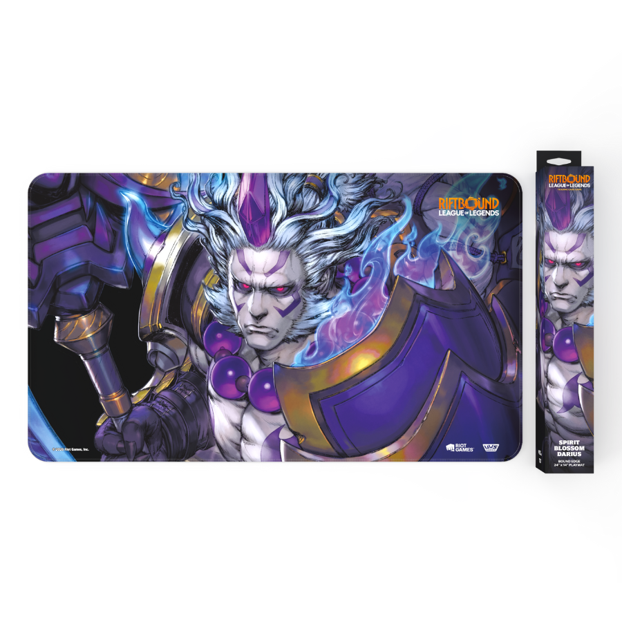 Riftbound League of Legends TCG Spiritforged Playmat Spirit Blossom Darius
