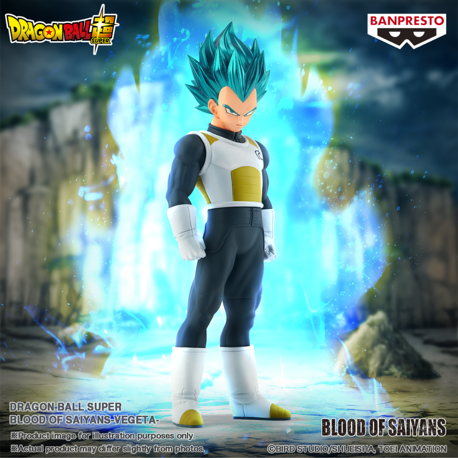 DRAGON BALL SUPER BLOOD OF SAIYANS VEGETA BANPRESTO Bandai