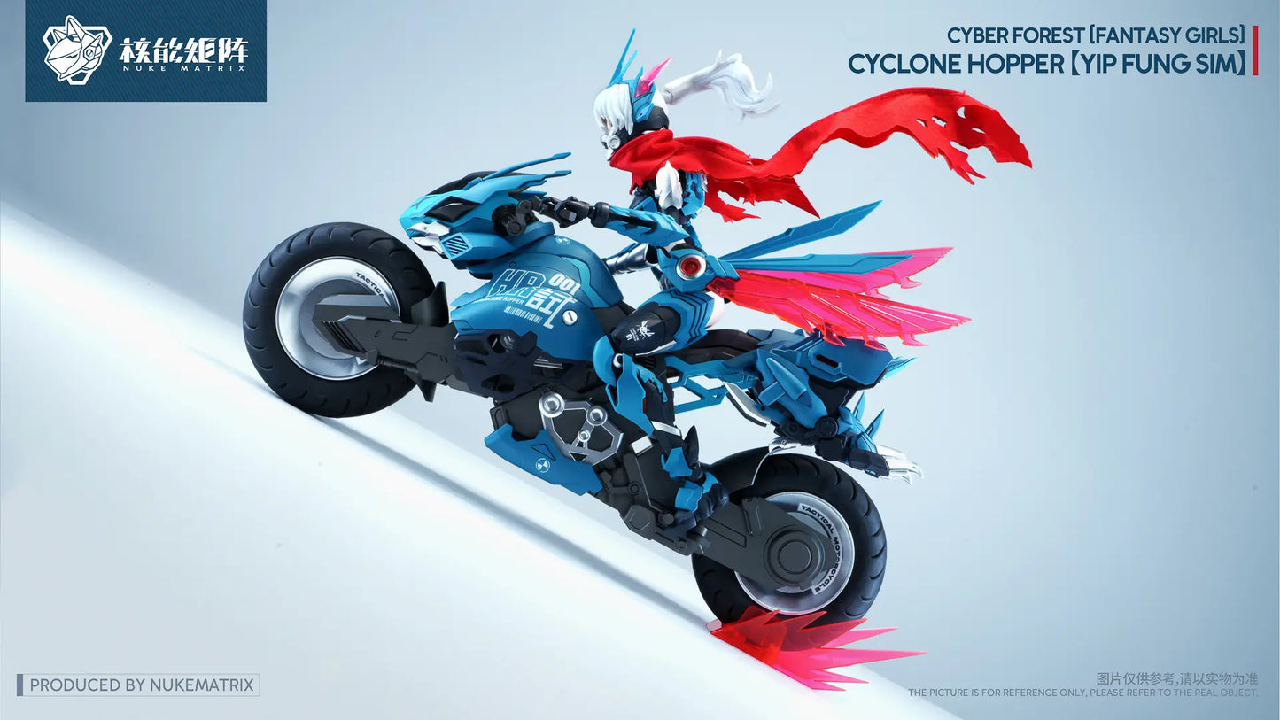 Cyber Forest Fantasy Girls Cyclone Hopper 1/12 YIP FUNG SIM Mecha Girl Nuke Matrix