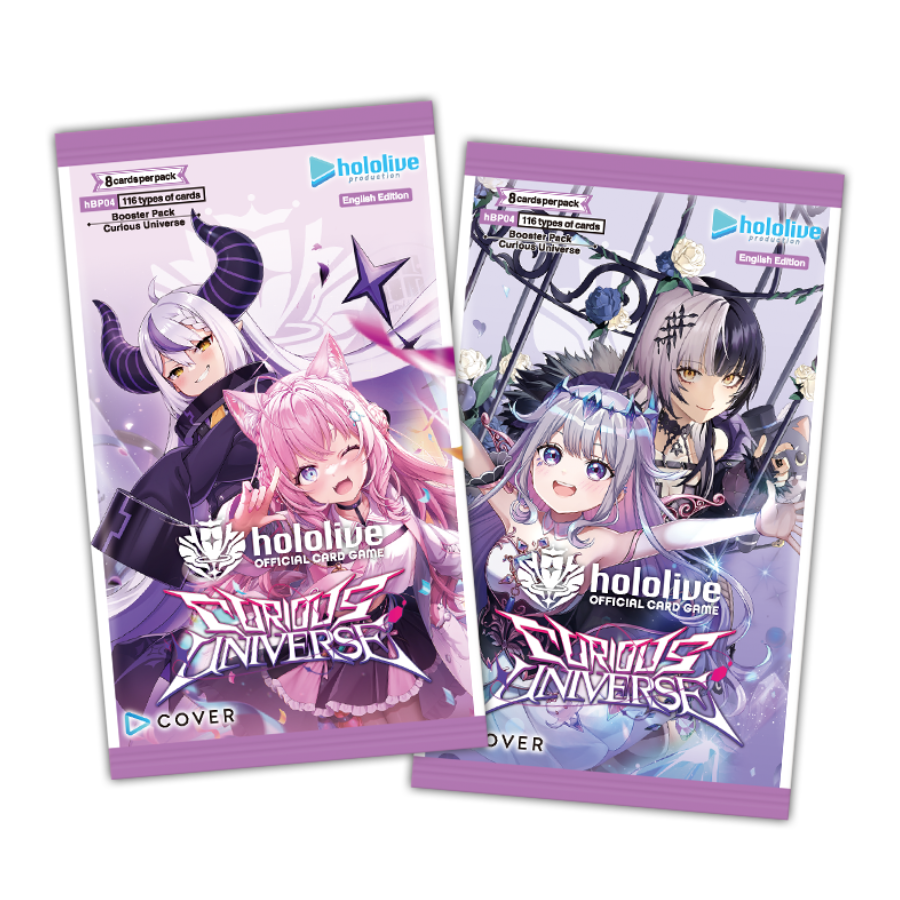 Hololive CG Card Game Curious Universe Booster Pack COVER