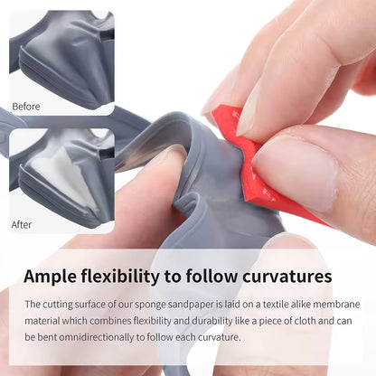 XSS-S01 DSPIAE Vigorous Sponge Sandpaper Set