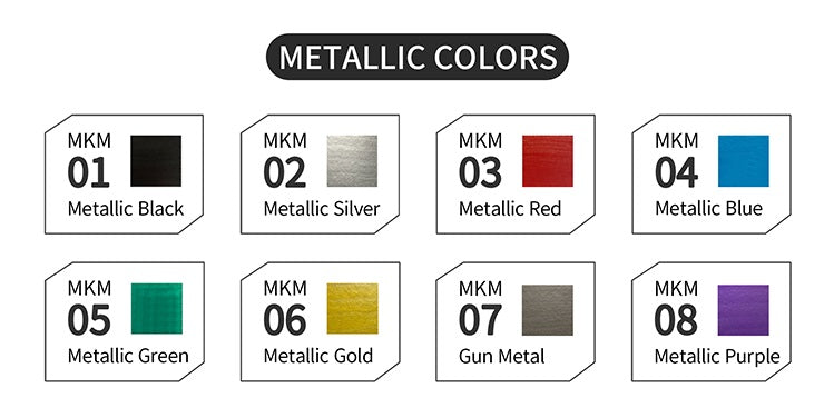 Dspiae Marker Pen Metallic (8 Colors)