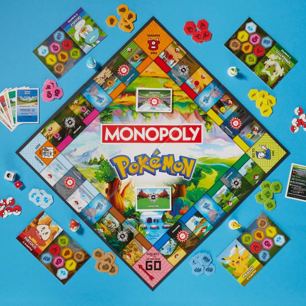 MONOPOLY Pokémon Edition Board Game Hasbro
