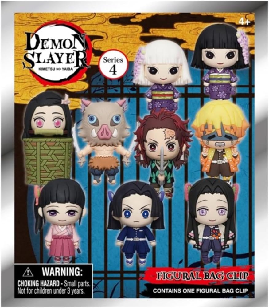 DEMON SLAYER SERIES 4 3D FOAM BAG CLIP Monogram