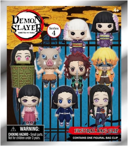 DEMON SLAYER SERIES 4 3D FOAM BAG CLIP Monogram