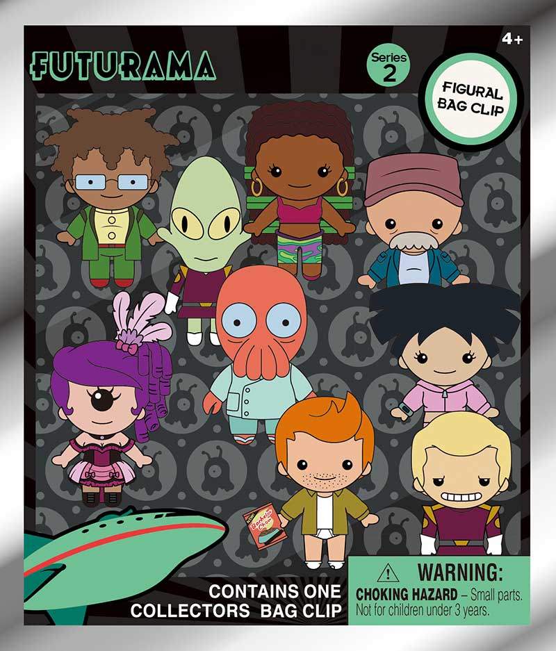 FUTURAMA SERIES 2 3D FOAM BAG CLIP Monogram