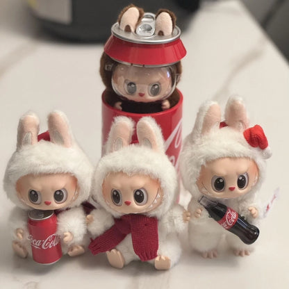 Labubu The Monster Labubu Coca-Cola Series Vinyl Plush Doll Blind Box POP MART
