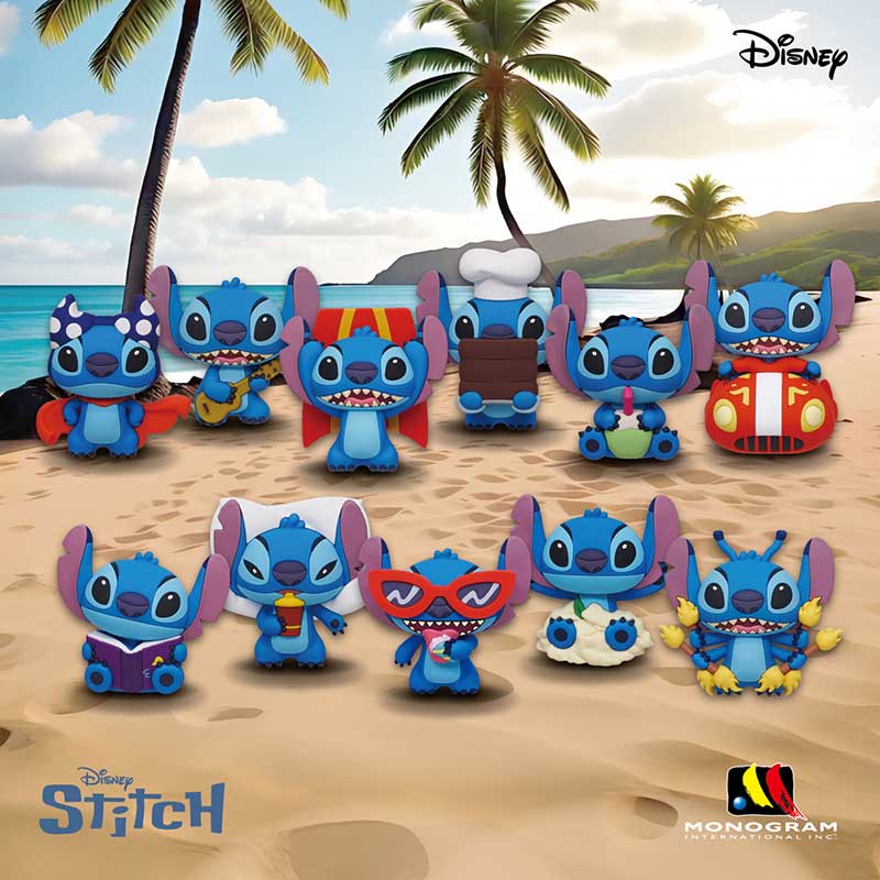 STITCH 7 SERIES 3D FOAM BAG CLIP Monogram