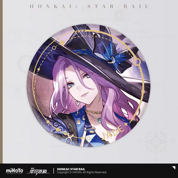 Honkai: Star Rail Character Portrait Can Badge - miHoYo