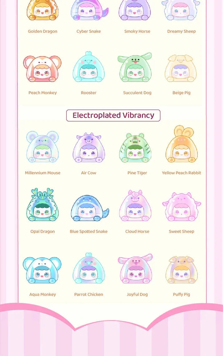 12 Zodiac Mini Cuties Blind Box LUCKY EMMA