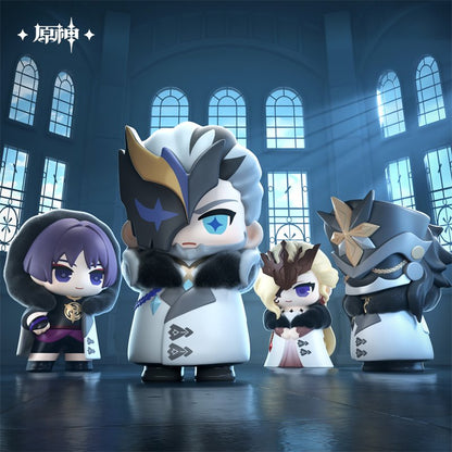 Genshin Impact Frost and Flame Series Fatui Harbingers Chibi Figure Blind Box miHoYo