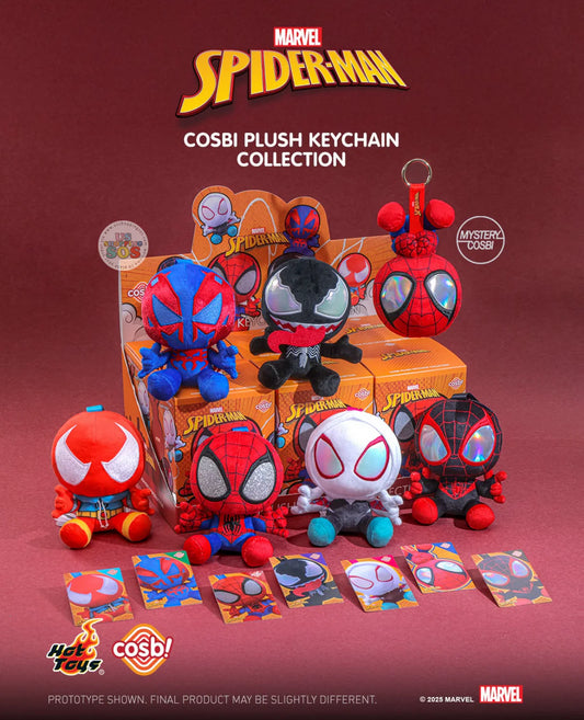 Marvel x Spider-Man COSBI Series Plush Blind Box LDCX HOT TOYS