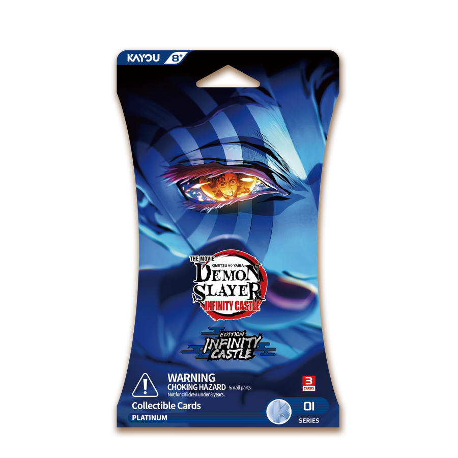 Demon Slayer Infinity Castle Movie Edition Collectible Cards Series 01 Booster Pack KAYOU