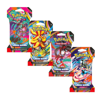 Pokémon TCG: Mega Evolution Chaos Rising Sleeved Booster Pack (10 Cards)