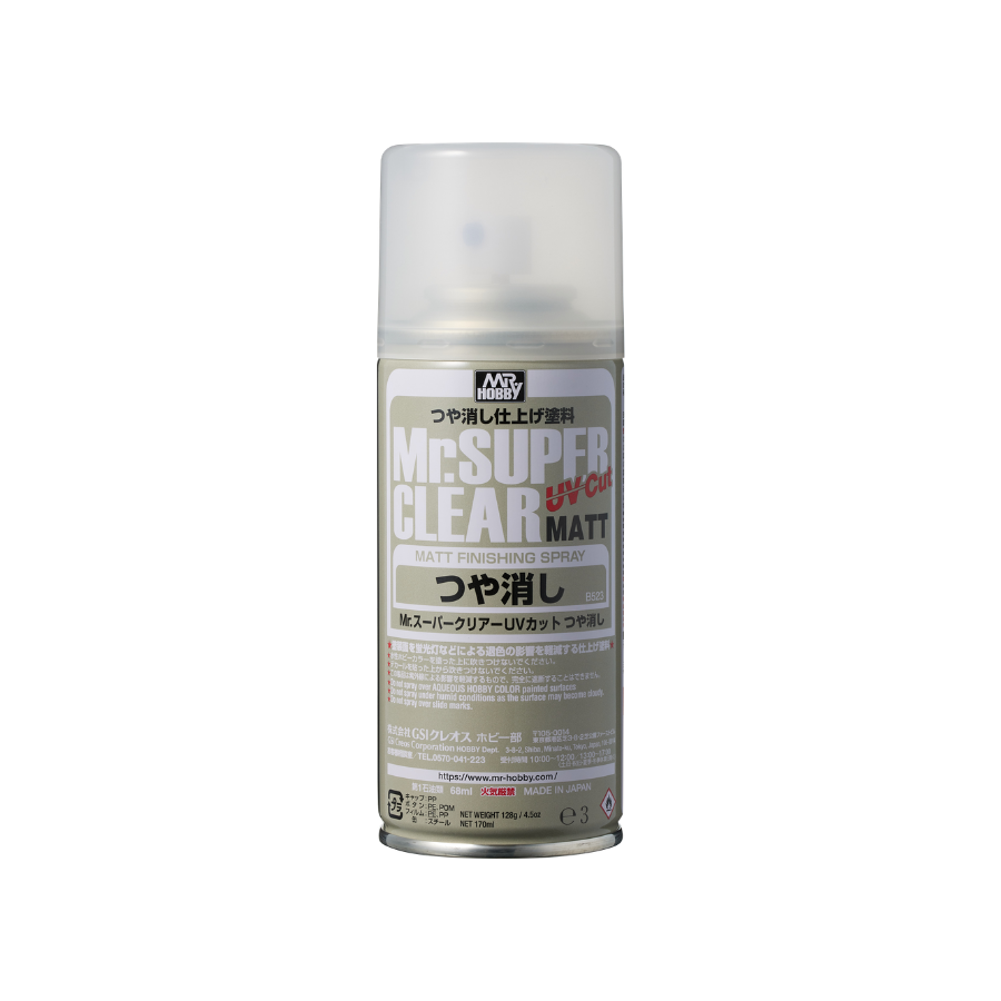 B523 Mr Super Clear UV Cut Flat Matt