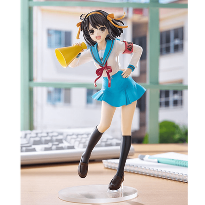 The Melancholy of Haruhi Suzumiya POP UP PARADE Haruhi Suzumiya L Size GOOD SMILE COMPANY