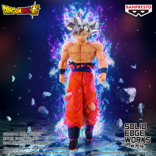 DRAGON BALL SUPER SOLID EDGE WORKS SON GOKU ULTRA INSTINCT BANPRESTO Bandai