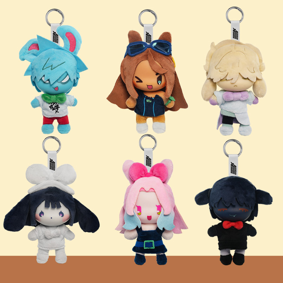 ALIEN STAGE Rabbit Series Vinyl Wool Plush Keychain Blind Box AET
