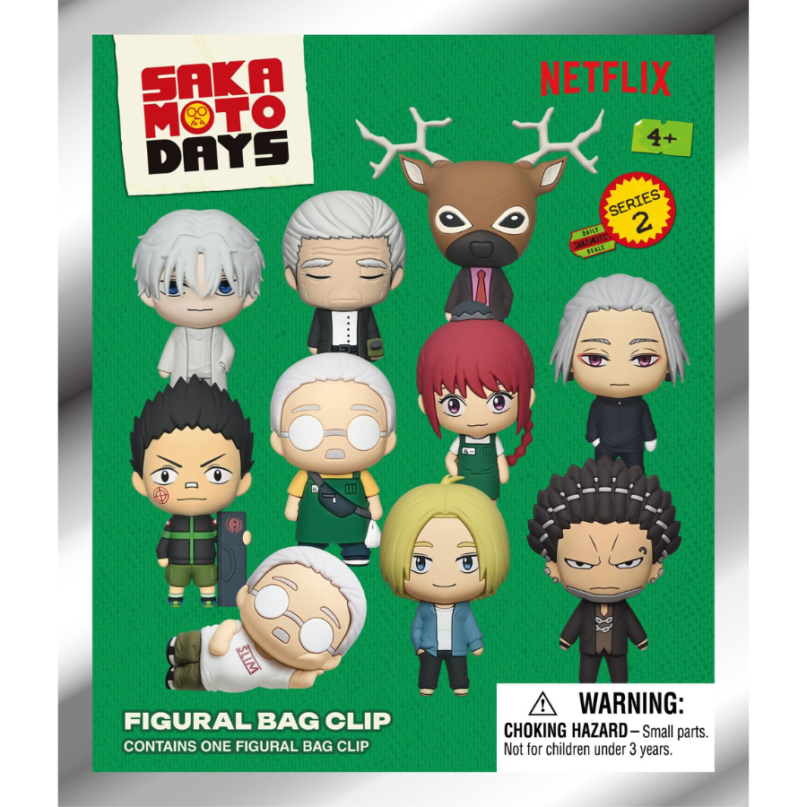 SAKAMOTO DAYS SERIES 2 3D FOAM BAG CLIP Monogram