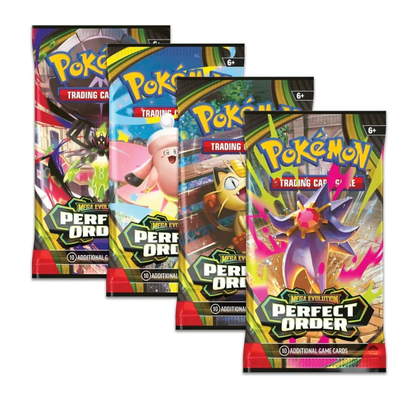 Pokémon TCG: Mega Evolution Perfect Order Sleeved Booster Pack (10 Cards)