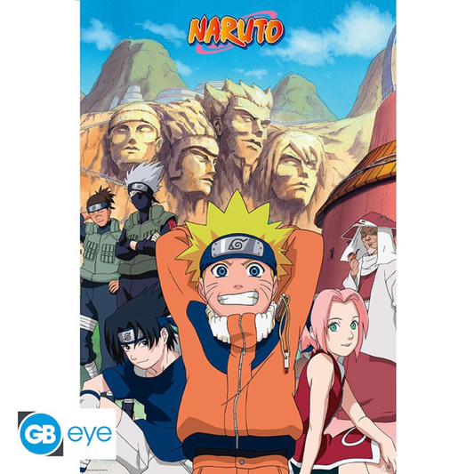 NARUTO Poster Maxi Group 91.5x61 ABYSSE 36 x 24 inch