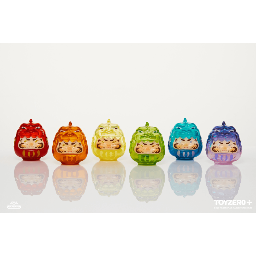 PP X MONSTER Rainbow Daruma Blind Box TOYZERO+