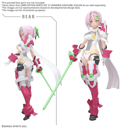 30MS OP-27 Option Parts Set 27 (Minerva Costume) (Color A)