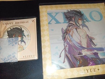Genshin Impact "Destined Day" Chara Birthday Goods Set Xiao - miHoYo