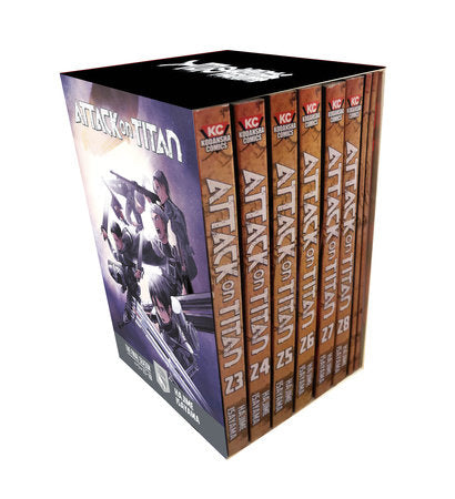 Attack on Titan The Final Season Part 1 Manga Box Set