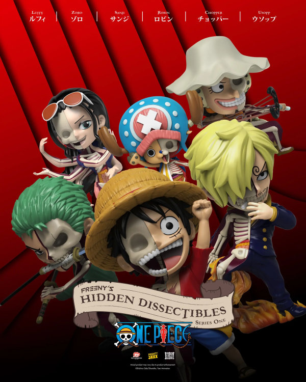 One Piece Mighty Jaxx Hidden Dissectibles Series 1 Blind Boxes
