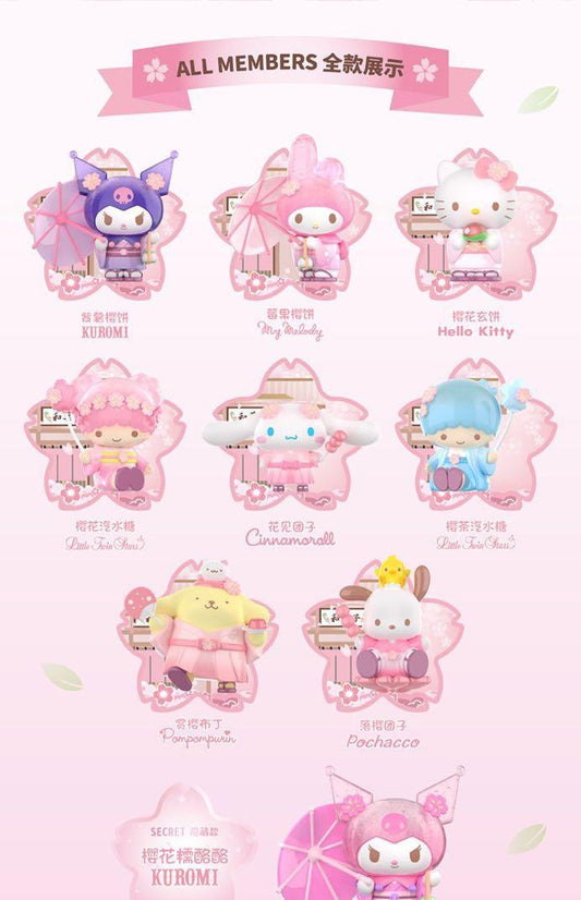 Sanrio Blossom and Wagashi TOP TOY