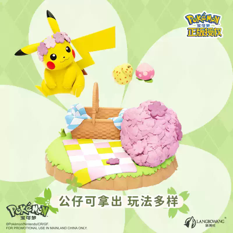 Pokémon Series Natural Wilderness Miniature Scene Figurine LuminaToyz