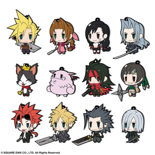 FINAL FANTASY TRADING RUBBER STRAP FF VII EXTENDED EDITION