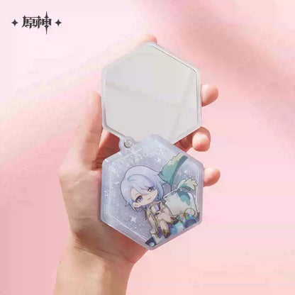 Genshin Impact Sweet Summer Series Liquid Sand Glitter Hand Mirror - miHoYo