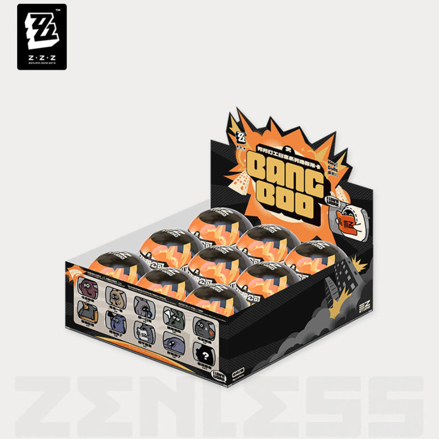 Zenless Zone Zero Bangboo's Part-time Job Diary series mini hanging blister keychain blind box capsules miHoYo