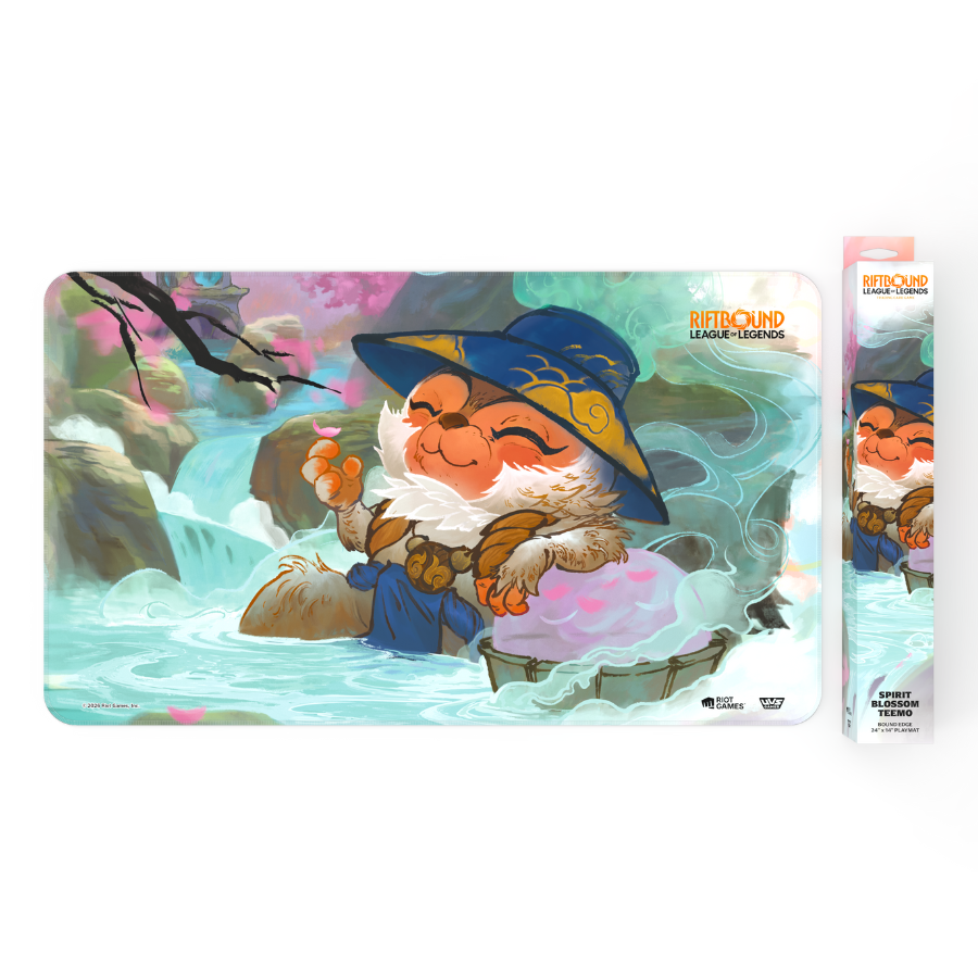 Riftbound League of Legends TCG Spiritforged Playmat Spirit Blossom Teemo
