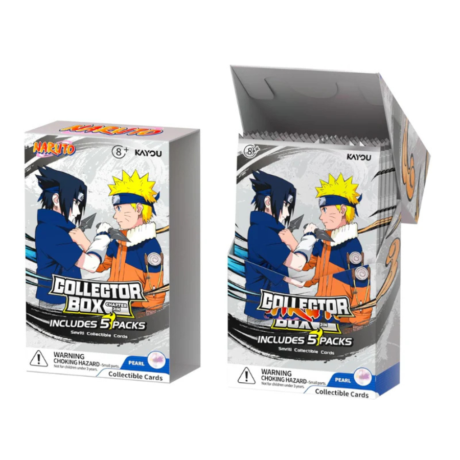 Naruto Smriti Collectible Cards Chapter Jin Series 3 Collector Box (5 Pack) KAYOU