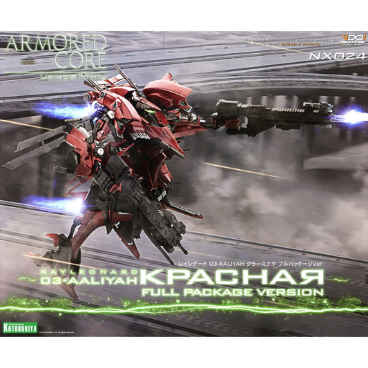 ARMORED CORE RAYLEONARD 03-AALIYAH KPACHAЯ FULL PACKAGE VERSION KOTOBUKIYA