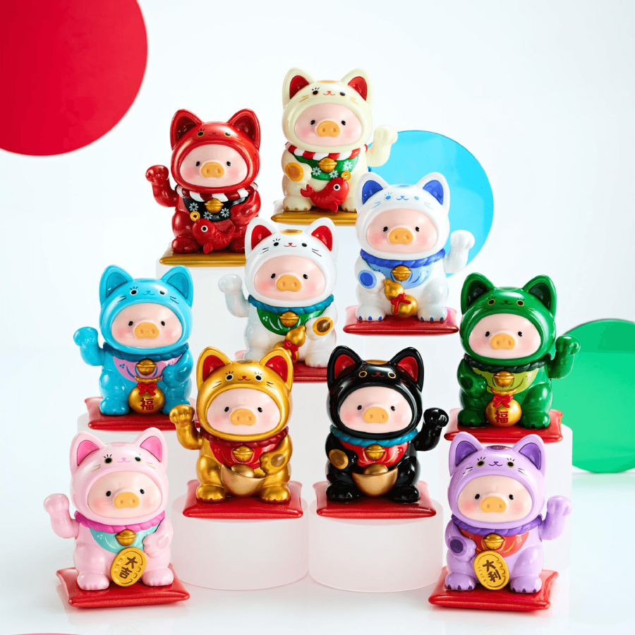 LuLu the Piggy LUcky Cat Series Blind Box TOYZERO+