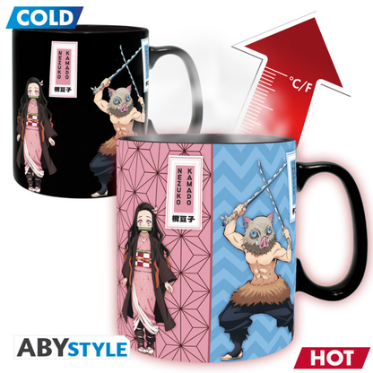 Demon Slayer Mug Heat Change 460ML SLAYERS ABYSSE