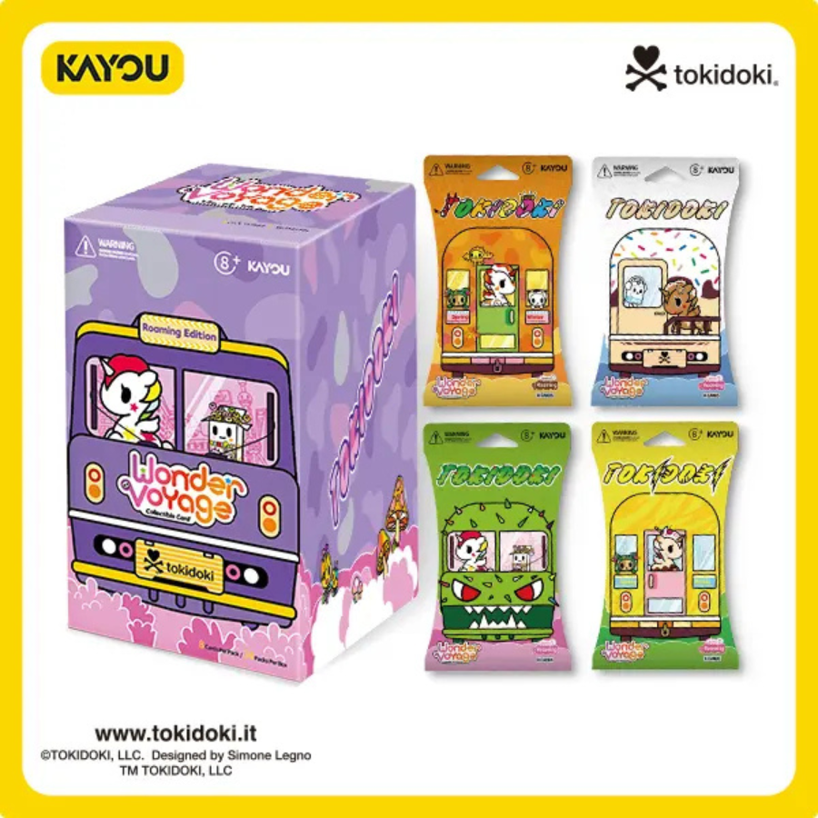 Tokidoki Wonder Voyage Roaming Edition Collectible Card Booster Pack KAYOU