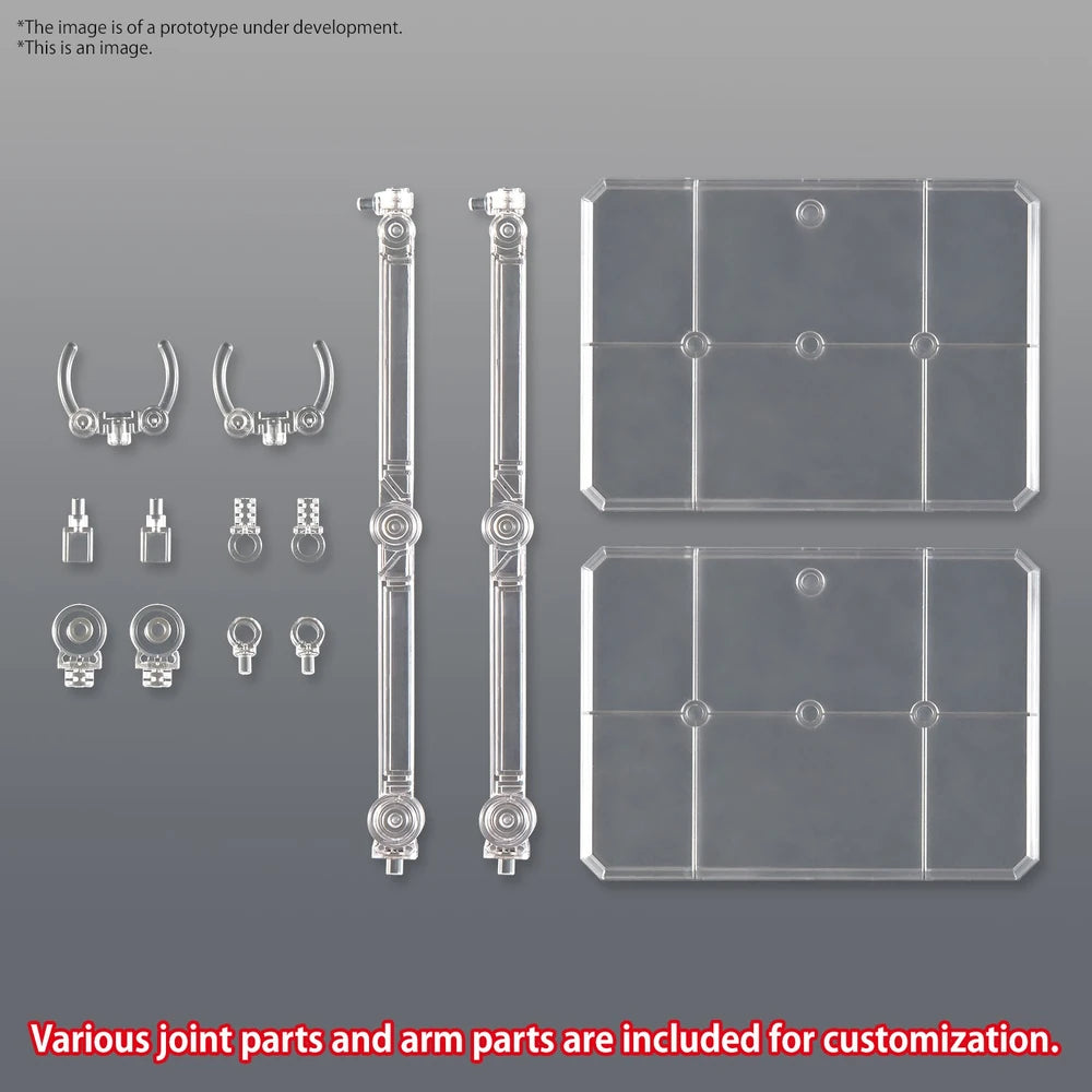 AB6 01 Action Base 6 [Clear Color] HG 30MM 30MS Figure-riseStandard