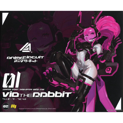 Animacircuit 1/12 scale assembly plastic model Animacircuit Vio the Rabbit ROCA