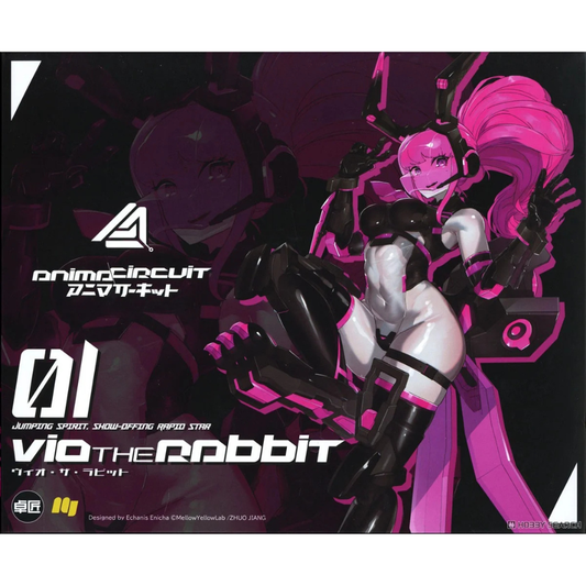 Animacircuit 1/12 scale assembly plastic model Animacircuit Vio the Rabbit ROCA