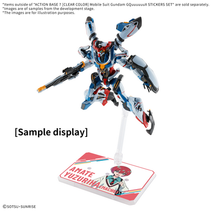 AB7 Action Base 7 [Clear Color] Mobile Suit Gundam GQuuuuuuX STICKERS SET