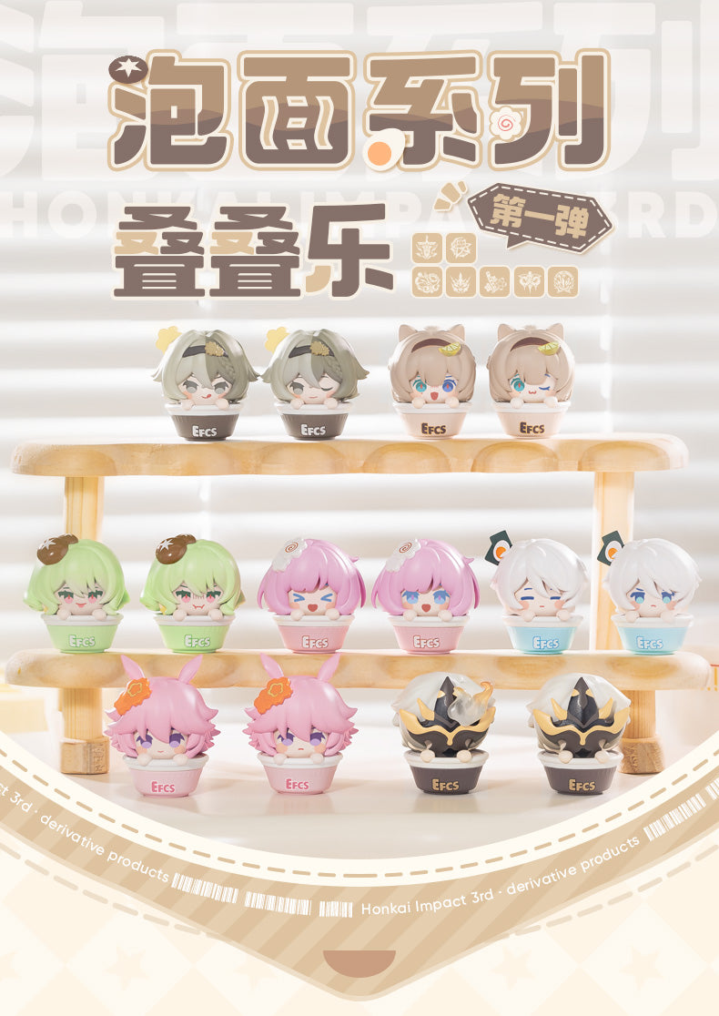Honkai Impact 3rd Ramen Toppers Stacking Fun Cup Noodles Stack Toy Wave Vol.1 Funiverse miHoYo