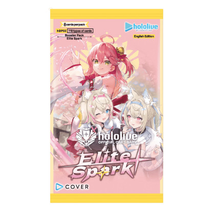 Hololive CG Card Game Elite Spark Booster Pack COVER