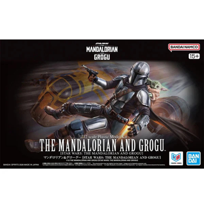 STAR WARS 1/12 The Mandalorian and Grogu Bandai Model Kit