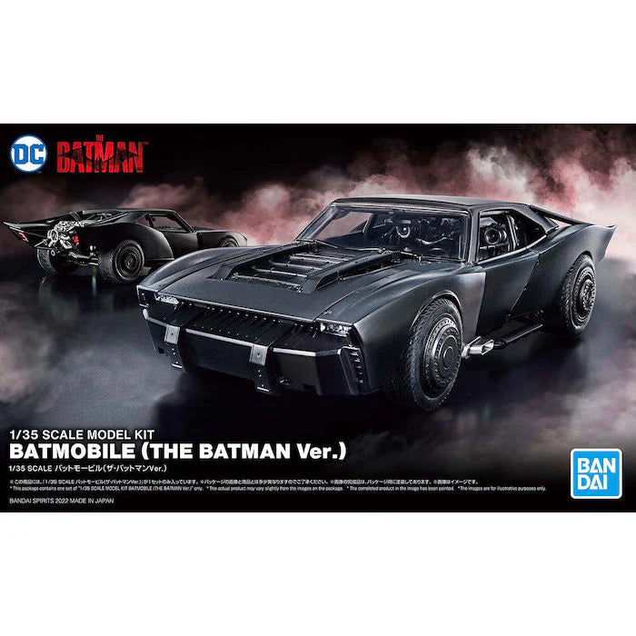 Batmobile 2022 Dodge Charger The Batman 1/35 Bandai Model Kit